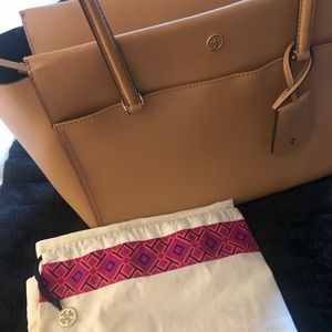 Tory Burch Leather Tote Bag